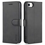 Custodia portafoglio in pelle con slot carte per iPhone 7, 8, SE