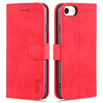 Custodia portafoglio in pelle con slot carte per iPhone 7, 8, SE