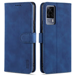 AZNS Skin Feel Calf Texture Custodia in pelle con apertura orizzontale con slot per carte, supporto e portafoglio, For vivo S9e, For vivo Y17 / Y3 / Y3S