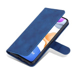 AZNS Skin Feel Calf Texture Custodia in pelle con apertura orizzontale con slot per carte, supporto e portafoglio, For vivo S9e, For vivo Y17 / Y3 / Y3S