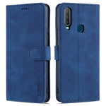 AZNS Skin Feel Calf Texture Custodia in pelle con apertura orizzontale con slot per carte, supporto e portafoglio, For vivo S9e, For vivo Y17 / Y3 / Y3S