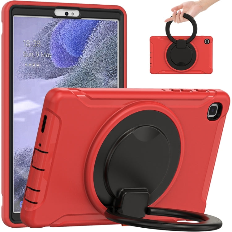 Custodia protettiva antiurto in silicone + PC con supporto per impugnatura pieghevole con rotazione a 360 gradi e slot per penna, For Samsung Galaxy Tab A7 Lite T220, For iPad mini 5 / 4