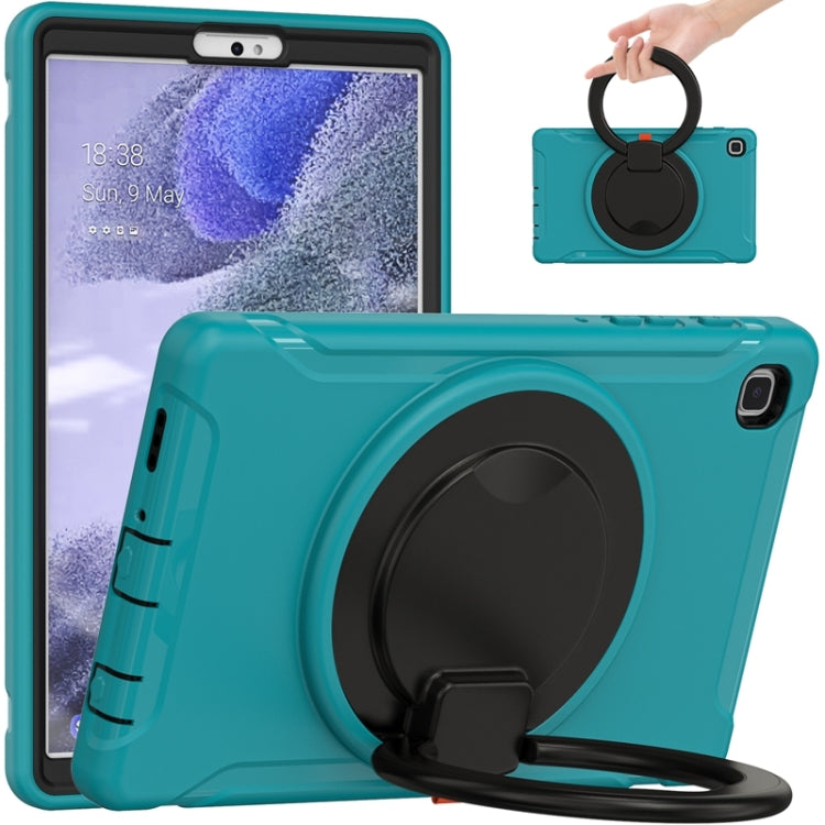 Custodia protettiva antiurto in silicone + PC con supporto per impugnatura pieghevole con rotazione a 360 gradi e slot per penna, For Samsung Galaxy Tab A7 Lite T220, For iPad mini 5 / 4