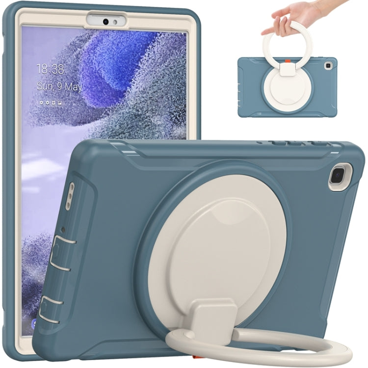 Custodia protettiva antiurto in silicone + PC con supporto per impugnatura pieghevole con rotazione a 360 gradi e slot per penna, For Samsung Galaxy Tab A7 Lite T220, For iPad mini 5 / 4