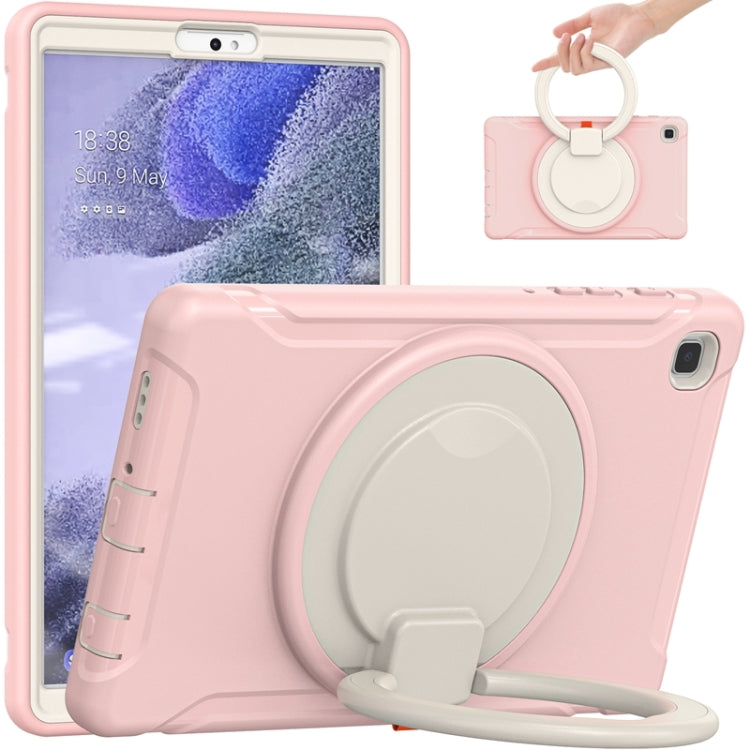 Custodia protettiva antiurto in silicone + PC con supporto per impugnatura pieghevole con rotazione a 360 gradi e slot per penna, For Samsung Galaxy Tab A7 Lite T220, For iPad mini 5 / 4
