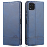 AZNS Custodia in pelle a vibrazione orizzontale con struttura in vitello magnetico con slot per carte, supporto e portafoglio, For Samsung Galaxy A22 4G, For Samsung Galaxy A22 5G