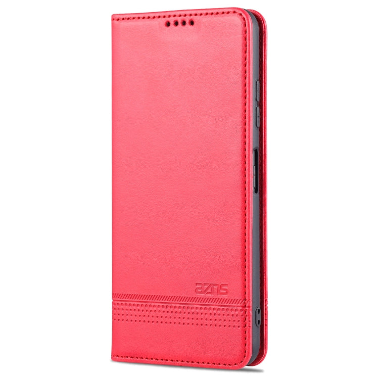 AZNS Custodia in pelle a vibrazione orizzontale con struttura in vitello magnetico con slot per carte, supporto e portafoglio, For Samsung Galaxy A22 4G, For Samsung Galaxy A22 5G