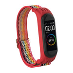 Cinturino silicone e nylon per Xiaomi Mi Band 6/5/4/3