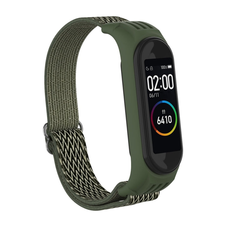 Cinturino silicone e nylon per Xiaomi Mi Band 6/5/4/3