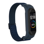 Cinturino silicone e nylon per Xiaomi Mi Band 6/5/4/3