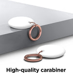 Custodia in silicone con anello portachiavi per AirTag