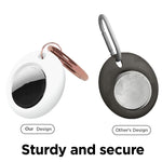 Custodia in silicone con anello portachiavi per AirTag