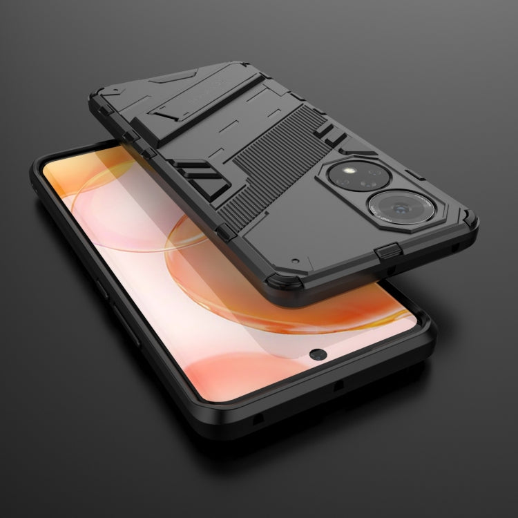 Punk Armor 2 in 1 PC + custodia antiurto in TPU con supporto invisibile, For Honor 50, For Honor 50 Pro