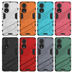 Punk Armor 2 in 1 PC + custodia antiurto in TPU con supporto invisibile, For Honor 50, For Honor 50 Pro