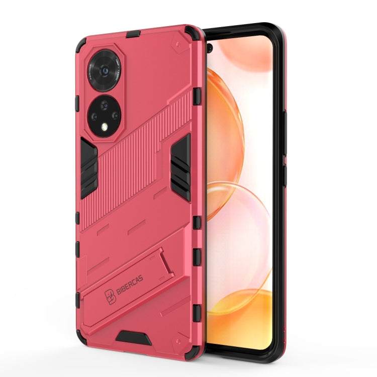 Punk Armor 2 in 1 PC + custodia antiurto in TPU con supporto invisibile, For Honor 50, For Honor 50 Pro