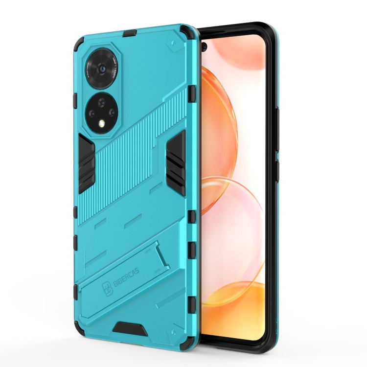 Punk Armor 2 in 1 PC + custodia antiurto in TPU con supporto invisibile, For Honor 50, For Honor 50 Pro