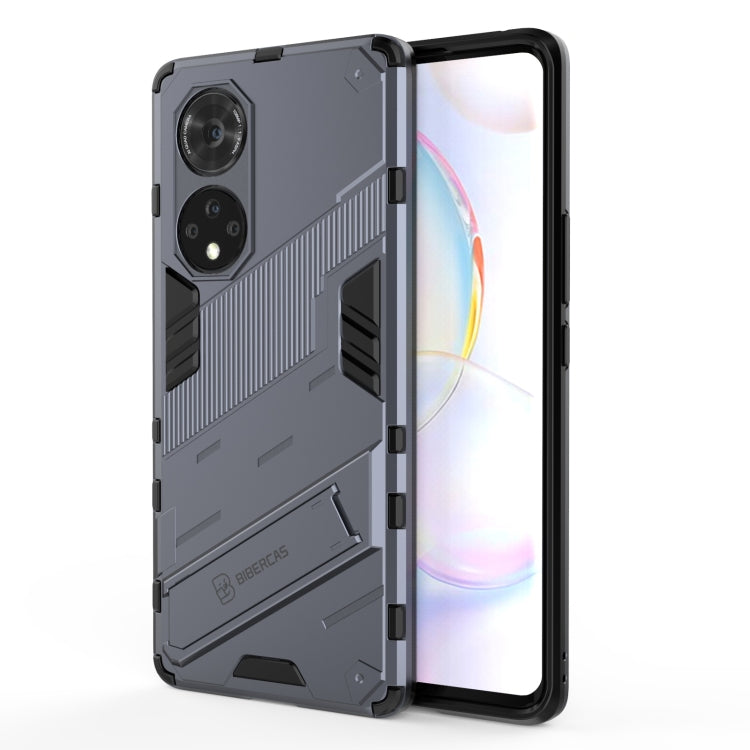 Punk Armor 2 in 1 PC + custodia antiurto in TPU con supporto invisibile, For Honor 50, For Honor 50 Pro