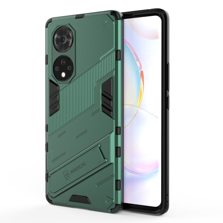 Punk Armor 2 in 1 PC + custodia antiurto in TPU con supporto invisibile, For Honor 50, For Honor 50 Pro