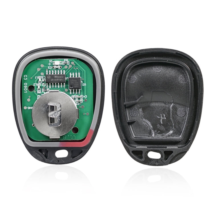 Chiave auto 4 pulsanti KOBUT1BT 315MHZ per Chevrolet, For Chevrolet 4-button