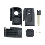 Custodia per telecomando con guscio per chiave auto a 2 pulsanti con chiave per Toyota Prius, For Toyota Prius 2-button