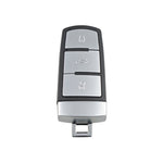 Chiave telecomando per auto a 3 pulsanti 3C0959752BA Chip ID48 434MHZ Semi-intelligente per Volkswagen Magotan, For Volkswagen Passat 2005-2010