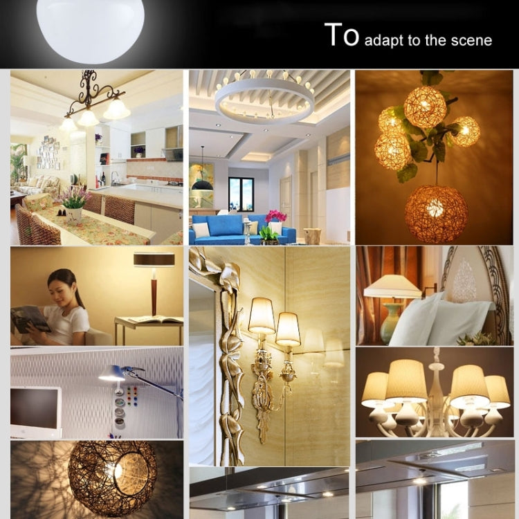 Lampadina LED a risparmio energetico Luce bianca 6000-6500K CA 85-265V, 3W 270LM, 5W 40LM, 7W 630LM, 9W 810LM, 5W, 12W 1080LM, 15W 1350LM, 18W 1620LM, 20W 1800LM, 9W, 12W