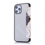 Custodia portafoglio in pelle PU con slot carte per iPhone 12 Pro