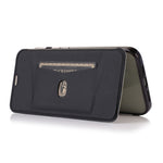 Custodia portafoglio in pelle PU con slot carte per iPhone 12 Pro