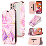 Custodia portafoglio in pelle PU con slot carte per iPhone 12 Pro