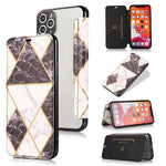 Custodia portafoglio in pelle PU con slot carte per iPhone 12 Pro
