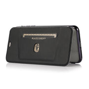 Custodia in pelle a conchiglia orizzontale PU + TPU con placcatura abbronzante con supporto e slot per schede, For iPhone XS Max, For iPhone XR, For iPhone X / XS, For iPhone SE 2022 / SE 2020 & 8 & 7, For iPhone 8 Plus & 7 Plus                        ...