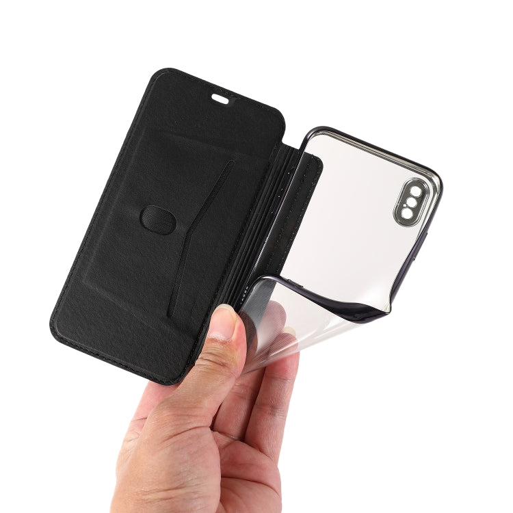 Custodia portafoglio in pelle PU con supporto per iPhone XS Max