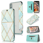 Custodia portafoglio in pelle PU con supporto per iPhone XS Max