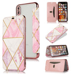 Custodia portafoglio in pelle PU con supporto per iPhone XS Max