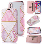 Custodia portafoglio in pelle PU con supporto per iPhone XS Max