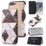 Custodia portafoglio in pelle PU con supporto per iPhone XS Max