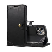 Custodia in pelle flip orizzontale con fibbia in vitello con supporto, slot per carte e portafoglio, For iPhone 12 mini, For iPhone 12 / 12 Pro, For iPhone 12 Pro Max
