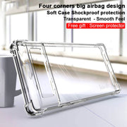 IMAK Custodia in TPU antiurto per airbag all-inclusive con protezione per lo schermo, For Samsung Galaxy F52 5G, For Google Pixel 6, For Xiaomi Redmi Note 10 Pro Overseas Version