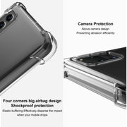 IMAK Custodia in TPU antiurto per airbag all-inclusive con protezione per lo schermo, For Samsung Galaxy F52 5G, For Google Pixel 6, For Xiaomi Redmi Note 10 Pro Overseas Version