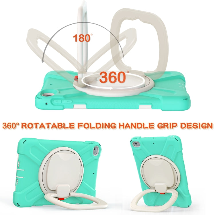 Custodia protettiva in silicone Pure Color + PC con supporto e tracolla, For iPad mini 5 / 4