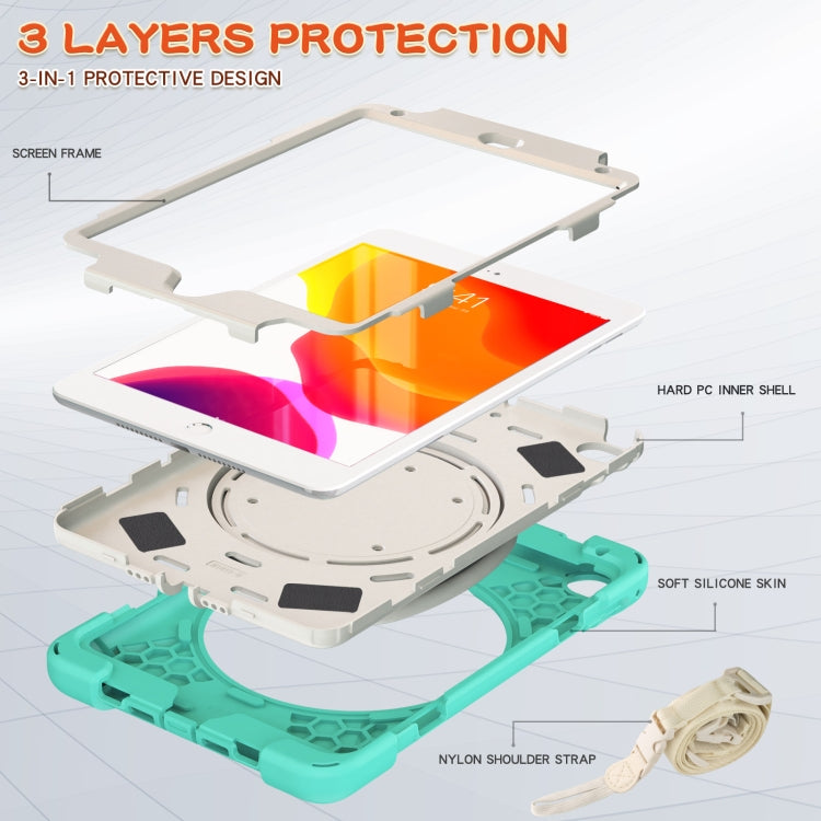 Custodia silicone con supporto e tracolla per iPad mini 5/4