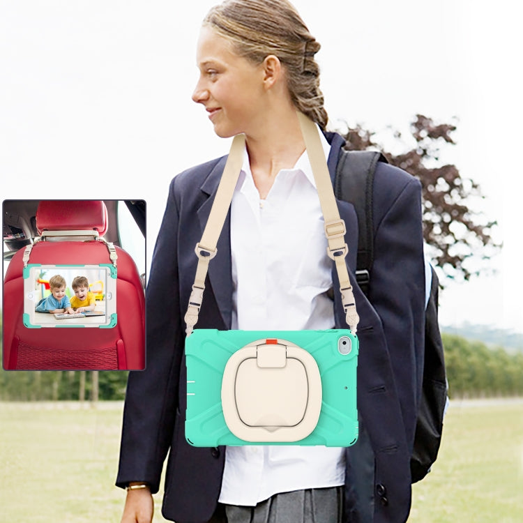 Custodia protettiva in silicone Pure Color + PC con supporto e tracolla, For iPad mini 5 / 4