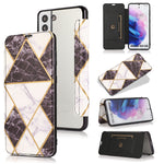 Custodia in pelle a conchiglia orizzontale PU + TPU con placcatura abbronzante con supporto e slot per schede, For Samsung Galaxy S21+ 5G, For Samsung Galaxy S21 5G, For Samsung Galaxy S20 FE, For Samsung Galaxy S20+, For Samsung Galaxy Note9          ...