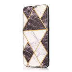 Custodia in pelle a conchiglia orizzontale PU + TPU con placcatura abbronzante con supporto e slot per schede, For Samsung Galaxy S21+ 5G, For Samsung Galaxy S21 5G, For Samsung Galaxy S20 FE, For Samsung Galaxy S20+, For Samsung Galaxy Note9          ...