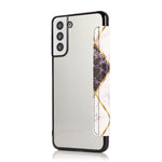 Custodia in pelle a conchiglia orizzontale PU + TPU con placcatura abbronzante con supporto e slot per schede, For Samsung Galaxy S21+ 5G, For Samsung Galaxy S21 5G, For Samsung Galaxy S20 FE, For Samsung Galaxy S20+, For Samsung Galaxy Note9          ...