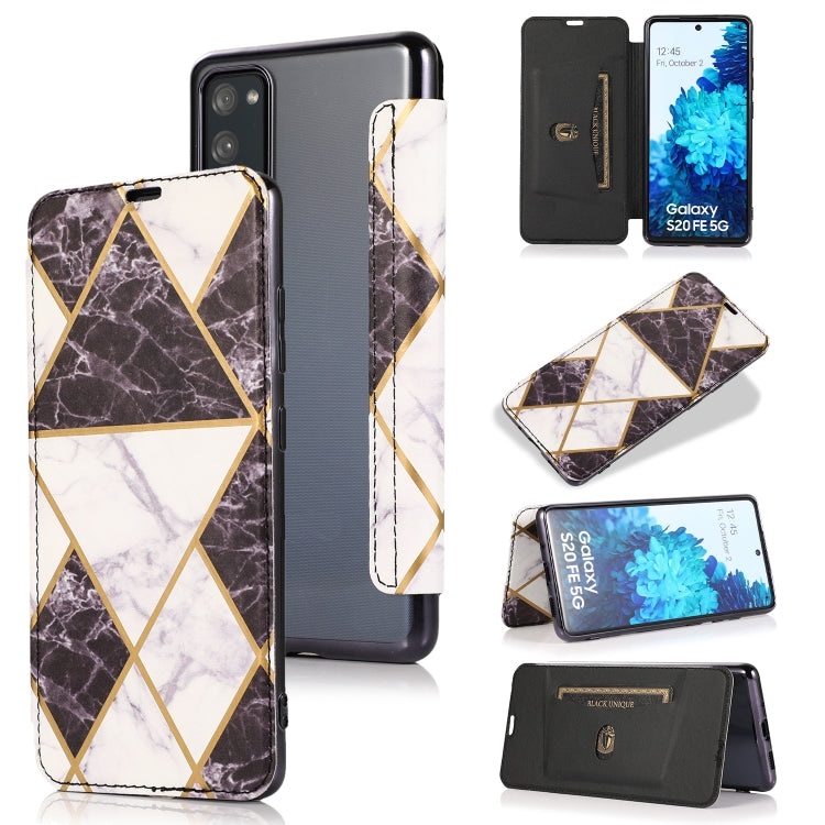 Custodia in pelle a conchiglia orizzontale PU + TPU con placcatura abbronzante con supporto e slot per schede, For Samsung Galaxy S21+ 5G, For Samsung Galaxy S21 5G, For Samsung Galaxy S20 FE, For Samsung Galaxy S20+, For Samsung Galaxy Note9          ...
