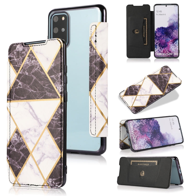 Custodia in pelle a conchiglia orizzontale PU + TPU con placcatura abbronzante con supporto e slot per schede, For Samsung Galaxy S21+ 5G, For Samsung Galaxy S21 5G, For Samsung Galaxy S20 FE, For Samsung Galaxy S20+, For Samsung Galaxy Note9          ...