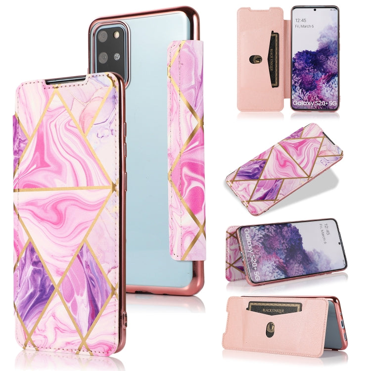 Custodia in pelle a conchiglia orizzontale PU + TPU con placcatura abbronzante con supporto e slot per schede, For Samsung Galaxy S21+ 5G, For Samsung Galaxy S21 5G, For Samsung Galaxy S20 FE, For Samsung Galaxy S20+, For Samsung Galaxy Note9          ...