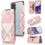 Custodia in pelle a conchiglia orizzontale PU + TPU con placcatura abbronzante con supporto e slot per schede, For Samsung Galaxy S21+ 5G, For Samsung Galaxy S21 5G, For Samsung Galaxy S20 FE, For Samsung Galaxy S20+, For Samsung Galaxy Note9          ...