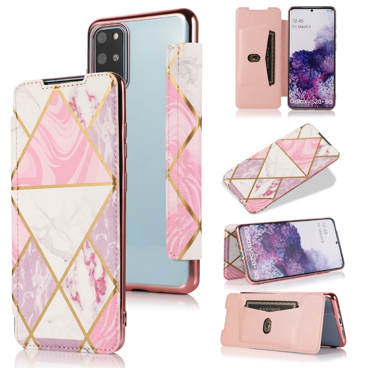 Custodia in pelle a conchiglia orizzontale PU + TPU con placcatura abbronzante con supporto e slot per schede, For Samsung Galaxy S21+ 5G, For Samsung Galaxy S21 5G, For Samsung Galaxy S20 FE, For Samsung Galaxy S20+, For Samsung Galaxy Note9          ...